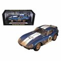 Shelby Collectibles 1965 Shelby Cobra Daytona No.98 After Race Dirty Version Diecast Car Model 1-18 SC133
